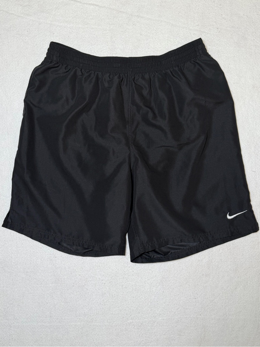 Nike Men's Essential Woven Athletic Shorts Black Size XXL 2XL Swoosh